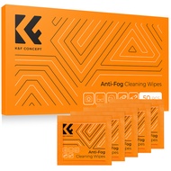 K&amp;F Concept Anti Fog Wipes 50/120pcs 10x15cm Individually Wrapped for Eyeglasses Mobiles Tablets Smartphone Camera Lens