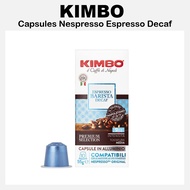 [KIMBO] Espresso Barista Decaf Aluminium Coffee Capsules