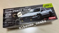 實體店預訂 <日版> 日本現貨直送 KYOSHO FAZER DZ DRIFT 1/10 EP 2WD フェーザーD2 FZD2 シリーズ レディセット トヨタ スプリンター トレノ AE86 ホワイ