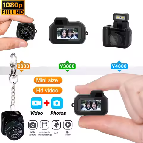 Mini Camera HD Video Audio Recorder Webcam Sport DV DVR Security Mini Cam Pocket Security Monitor Mi
