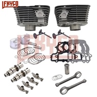 Motorcycle 49mm Cylinder Cam Crank Shaft Kit Motor for Yamaha Virago 240 XV240 XV250 V Star 250 XV25