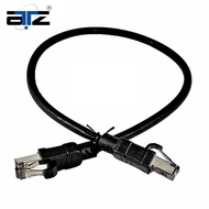 ATZ STPCAT8.1M.BK Cat.8 S/FTP High Quality 24AWG LSZH Solid Copper 40G Patchcord Cable