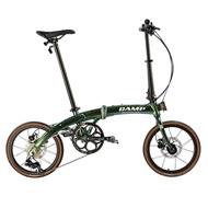 Foldable Bicycle (Bi-Fold) CAMP Chameleon Mini 16in 10spd - Aurora