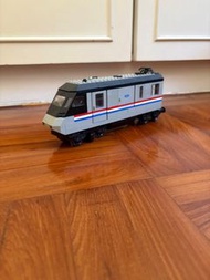 Vintage Lego Metroliner 4558 back Engine