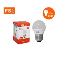FSL G45 2W E27 LED Colour Bulb