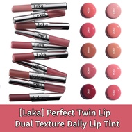 [laka] perfect twin lip (4.7g+4.2g) 10 color | Dual Texture Daily Lip Tint