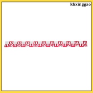 Water Level Indicator Water Level Gauge Sticker Reflective Sticker Simple Installation Self-Adhesive