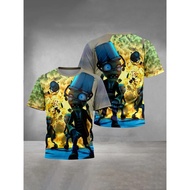 3D Print HOT Game Plants vs. Zombies Baby Clothing 5 to 14 Years Male Outdoor Clothes for Children B