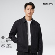 Maxisupply Work Jacket Twill Basic Black Oasis
