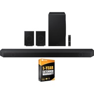 SAMSUNG Q990D 11.1.4ch Soundbar w/Rear Speaker, Wireless Dolby Atmos Audio, Q-Symphony, SpaceFit Sou