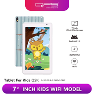 QPS Q2K Android Kid Tablet 7 inch 2GB RAM 32GB Rom 3000mAh  Children's educational learning tablet