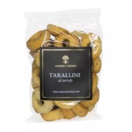 MUST EAT ITALY Taralli Truffle Italian Snack Truffle Cracker - All Natural Oven Baked - Cholesterol Free - Savory Snack