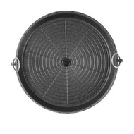 Hanaro 978Nrj99 Samgyeopsal Meat Grill Pan Round Grill Plate