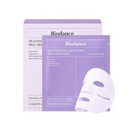 Biodance Rejuvenating Caviar PDRN Real Deep biodance Mask (4ea per box)