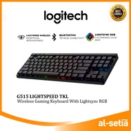 LOGITECH G515 LIGHTSPEED TKL LOW PROFILE WIRELESS GAMING KEYBAORD WITH LIGHTSYNC RGB / PBT KEYCAPS /