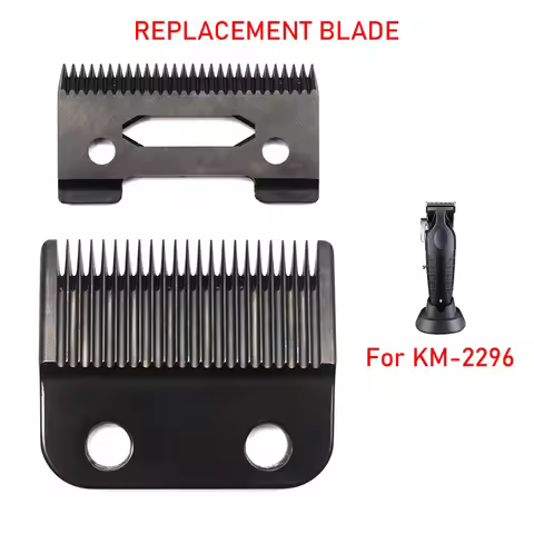 Professional Hair Clipper Cutting Knife Replacement Blade for Kemei KM-2296 Parts Accessories