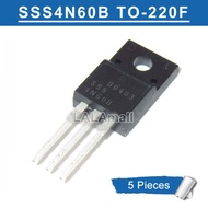 5pcs SSS4N60B TO-220F 4N60 4N60B TO220F 4A/600V MOSFET Transistor new original