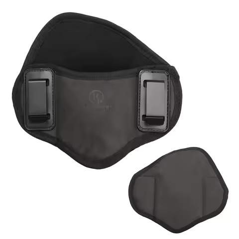 IWB Concealed Carry Holster for Men, Comfortable Soft Material PU Leather Pancake Holster with Revol