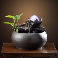 陶瓷流水擺設，流水噴泉。禪的空間。財源滾滾，風生水起， 風水/水晶擺設，招財進寶，家居擺 設，加濕器Ceramics waterfountain home decoration