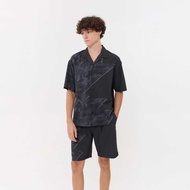 UNBOUND Supernova hawaiien shirt >Black เสื้อเชิ้ตผู้ชาย