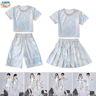 CAUSI Kids' Hip-Hop Jazz Dance Costume - Modern Fashion Runway Outfit