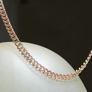 SWAN - Color Chain Necklace สร้อยคอเงินแท้ สร้อยคอสี สร้อยคอโซ่ ฝังเพชรคิวบิกเซอร์โคเนีย cubic zirco