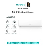 Hisense 4 Star Standard Inverter 4D Auto-swing / Wifi/ Anti Mildew Air Conditioner 空调 (1/1.5/2/2.5HP