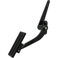 Black Street Rod Throttle Gas Pedal - Compatible/Replacement for Chevy Ford Mopar Gas Pedal Dimensio