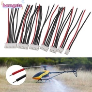 BORAGETE RC Lipo Battery Balancer Charger Plug, 10CM Silicone Wire Connector, DIY Aircraft Model 1S 