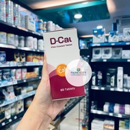 DCal Calcium 500mg Vitamin D3 200 iu 60 tablets