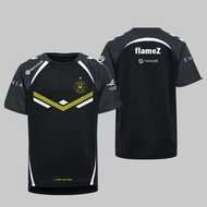 Team Vitality 2025 CS2 VIT Champion Esports Jersey CSGO Major Training Uniform Unisex Streetwear Ove