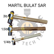 HAIR HAMMER ROUND HAMMER SAR 1/4LB,1/2LB,3/4LB,1LB,1.5LB,2LB,2.5LB,3LB WOODEN HANDLE BALL HAMMER
