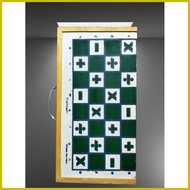 ◮ ❁ ✎ damath board game foldable wood