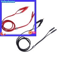 [YAFEXHM] P70075A Meter Test Leads Kelvin Terminal Clip to 4mm Banana Jacks 1.2m/3.94ft