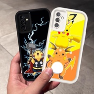 Case for Samsung Galaxy A04s A05S A35 A34 A25 5G Silicone Case H-18 Pikachu Pokemon