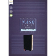 NASB 1995 Text Thinline Giant Print Black Bonded Leather