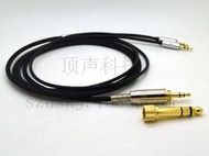 無氧銅黑色網耳機線Hifiman HE400SI HE560 HE-350 HE1000 V2