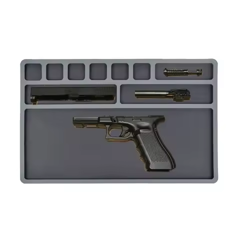 Tactical Gun Maintenance Mat Heat Resistant Insulation Repair Pad Gun Cleaning Mat For G17 G19 Pisto