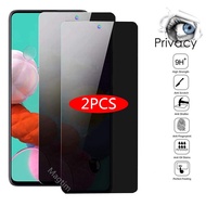 [Explosion Models] 2 Pieces Of Anti-Spy Privacy Tempered Glass Vivo Y21 Y21s Y33s Y12a Y51 Y31 Y30 Y