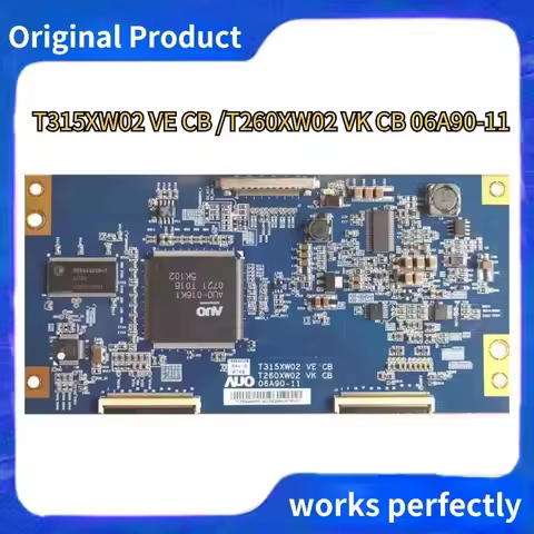 Original logic board T315XW02 VE CB /T260XW02 VK CB 06A90-11 T-COM for KLV32V300A 32-inch Test a goo