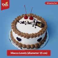 Whipping Tart Mocca Lovely Dea Bakery (diameter 15 cm)