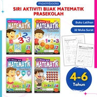 Preschool Mathematics Wise Activity Series 4-6 Years | Book Set 1- 4 | Mathematics Practice Book