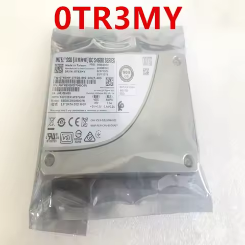 NEW Original Solid State Disk SSD DC S4600 2.5" 960GB SATA TR3MY 0TR3MY SSDSC2KG960G7R