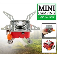 Portable Card Type Camping Foldable Stove Mini Gas Stove Burner Outdoor Picnic Barbecue BBQ Dapur Ga