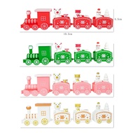 Christmas Train Ornament Christmas Decoration for Home 2023 Kids Gift Natal Navidad Noel Xmas Decor New Year