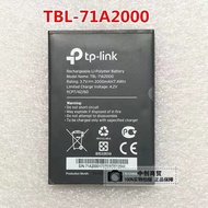 100% ต้นฉบับ TBL-71A2000 เปลี่ยนแบตเตอรี่สำหรับ TP-Link TL-TR861 2000L TL-TR861 M5350 M7300 4G LTE อ