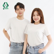 PMK Green - U02RTS - เสื้อยืดรีไซเคิล Re-Cott เสื้อยืดคอกลม เสื้อยืดรักษ์โลก