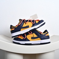 Dunk Low-Top Off-White Deconstruction Wear-Resistant Basketball Shoes All-Match Casual Couple Shoes