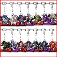 Transformers Optimus Prime bumblebee Megatron acylic key holder keychain bag pendant
