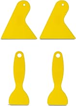 Plastic Scraper Tool for Cleaning 3D Printing - Plastic Putty Knife Resin Remover 4 Pcs - Plastic Sp